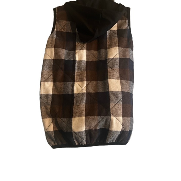 BOYS CHECKERED VEST NWOT - Picture 2 of 4